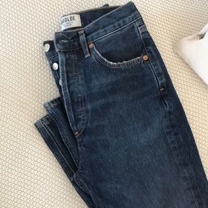 Agolde Remy High Rise straight. Size 25.